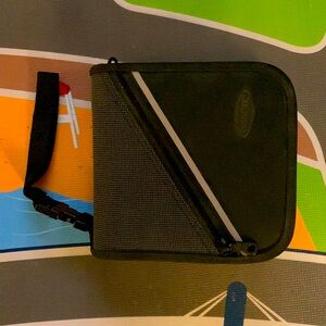 CD Travel Case with detachable wrist holder, 24 individual sleeves